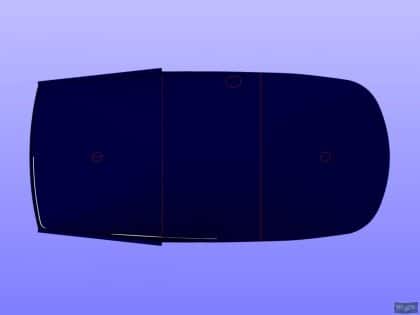 Prestige 550F, Flybridge Tonneau