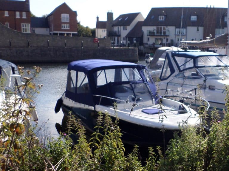 Cap Camarat 7.5 WA, Bimini Conversion fitted to Tecsew supplied Bimini