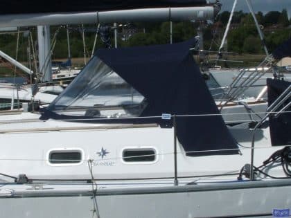 Jeanneau Sun Odyssey 37 Sprayhood recover for factory fitted original