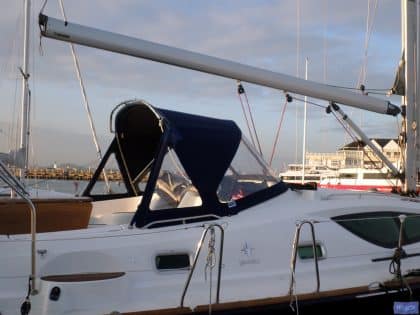jeanneau sun odyssey 42ds pre 2009 model sprayhood recover 1