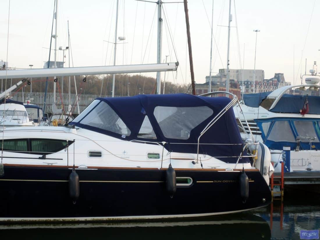 jeanneau sun odyssey 42ds pre 2009 model sprayhood recover 2