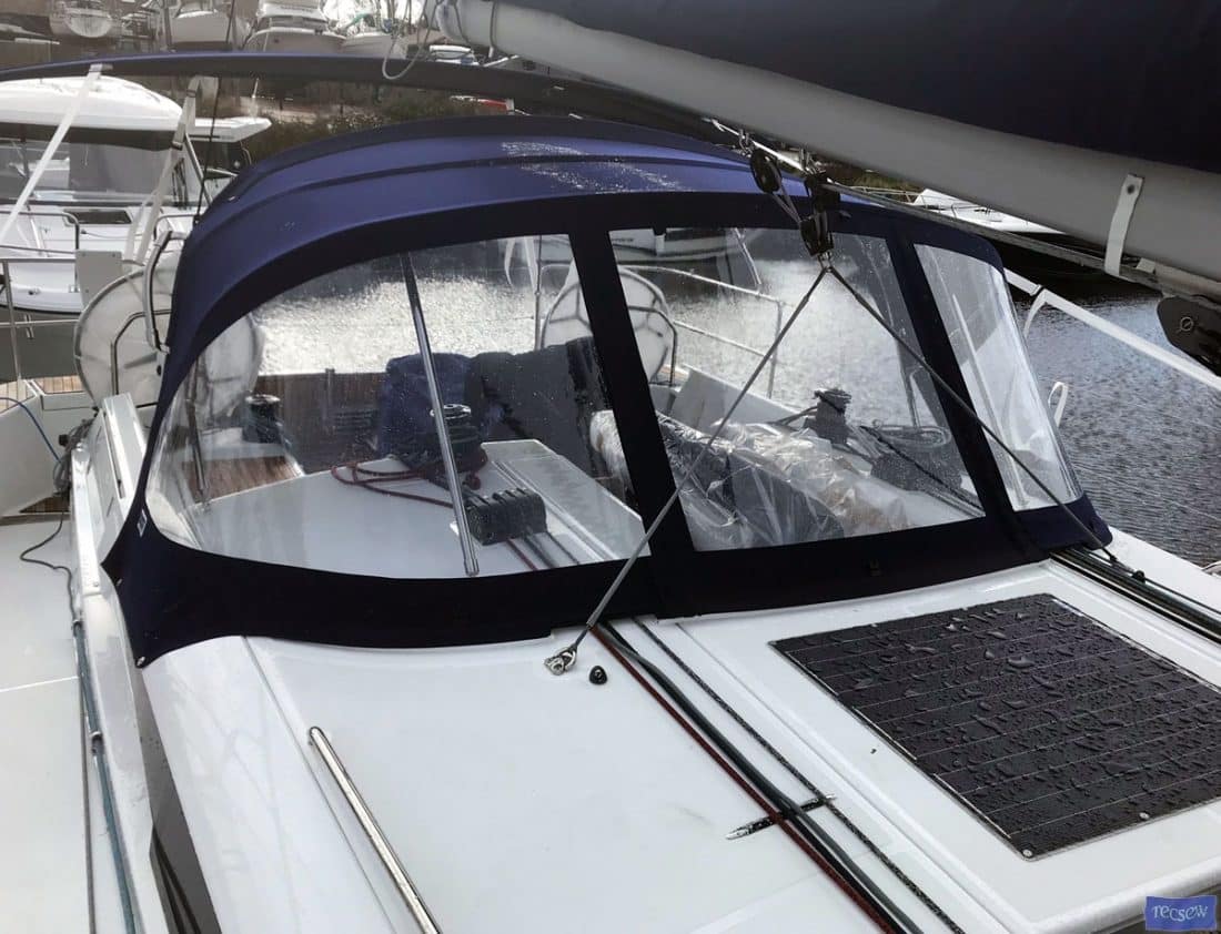 jeanneau sun odyssey 440 performance sprayhood 1