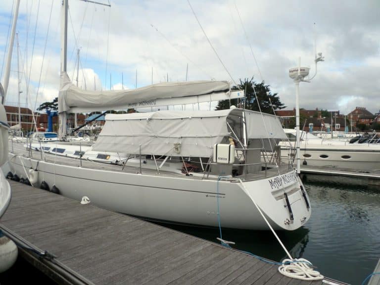 Grand Soleil 56, Mad Monkey, Side Shade Panels