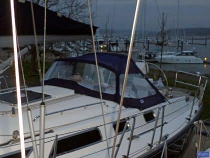 maxi 1100 sprayhood recover frames set to give extra height ref 5497 2