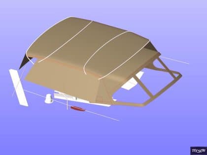 shade panels fwd corner