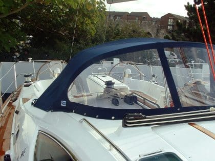 Jeanneau Sun Odyssey 49ds Sprayhood