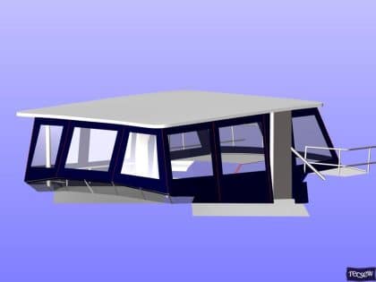 trader 535 signature flybridge enclosure ref 5194 jeanne rose 11