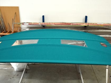 Allures 45.9 Bimini in Tecsew factory