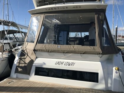 Jeanneau Prestige 460F Cockpit Enclosure