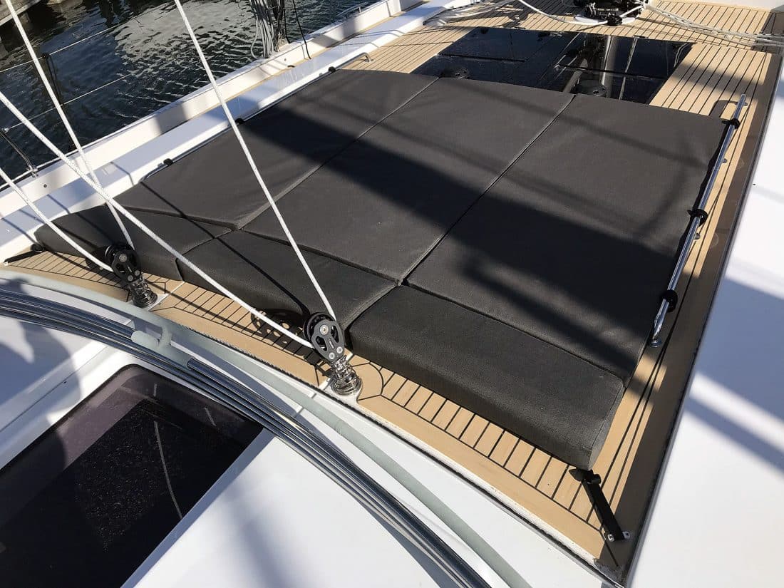 Hanse 588 Foredeck Sunbathe Mattress