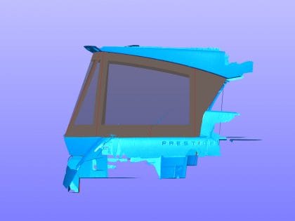 Jeanneau Prestige 460F Cockpit Enclosure