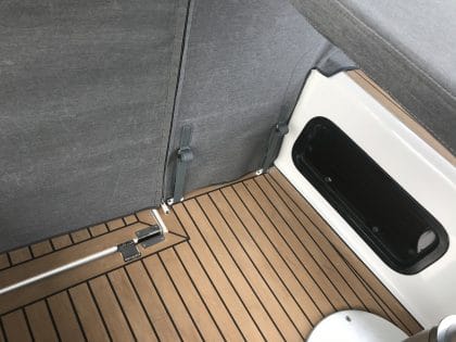Hanse 575 Sprayhood Backdrop