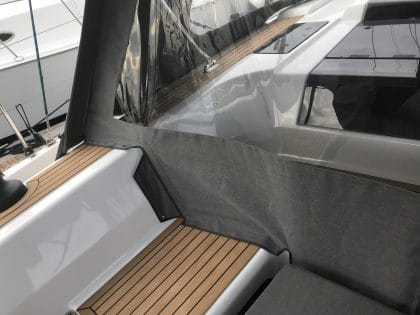 Hanse 575 Sprayhood Backdrop