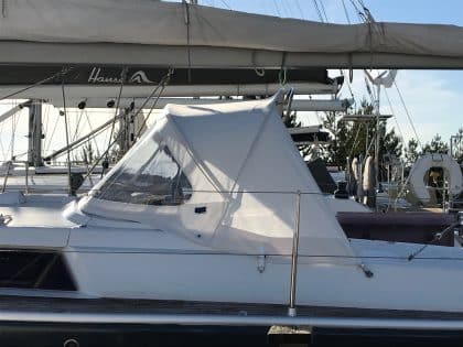 Hanse 400 Sprayhood recover for NV original