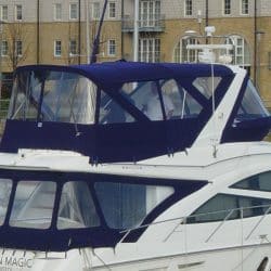Bimini Conversion - Flybridge Enclosure - Bimini Enclosure - Motorboat