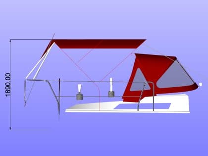 Hanse 348 Bimini VENTURA