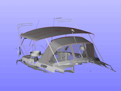 Bavaria 44 Sprayhood