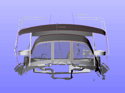 Bavaria 44 Sprayhood