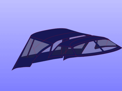 Princess V42 Replacement Fore and Aft Covers