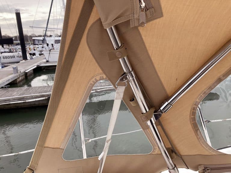 Dufour 335 GL Sprayhood Recover for factory fit original