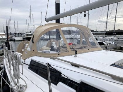 Dufour 335 GL Sprayhood Recover for factory fit original