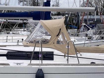 Dufour 335 GL Sprayhood Recover for factory fit original