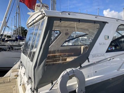Sealine SC 35 Cockpit Enclosure, replacement for factory fitted original