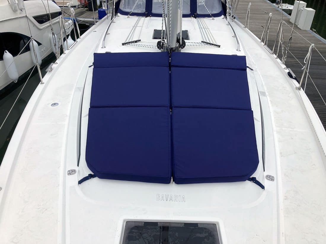 Bavaria C42 Foredeck Sun Bathing Mattress