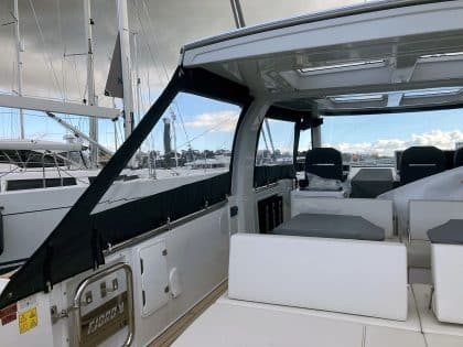 Fjord 41XL Side and Rear Cockpit Enclosure Panels