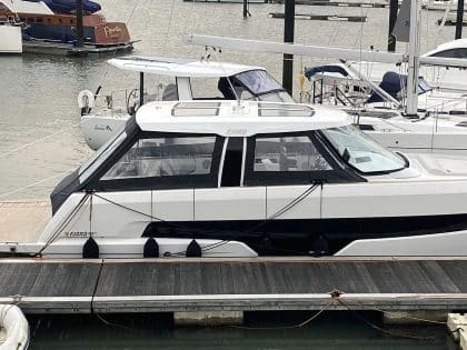 Fjord 41XL Side and Rear Cockpit Enclosure Panels