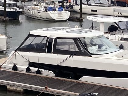 Fjord 41XL Side and Rear Cockpit Enclosure Panels