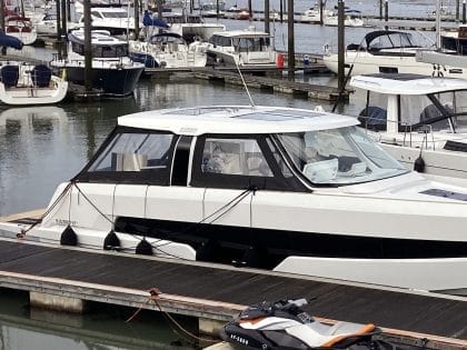 Fjord 41XL Side and Rear Cockpit Enclosure Panels