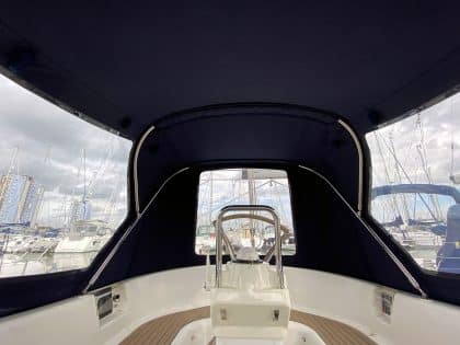 Moody 36 SWEET CHARIOT Cockpit Enclosure