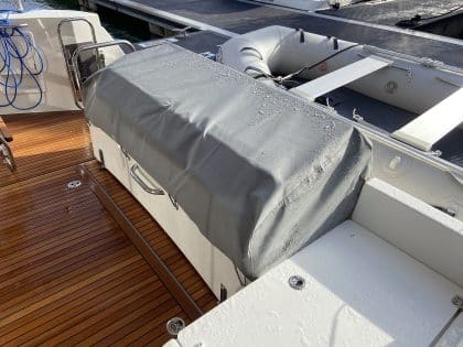 Beneteau Swift Trawler ST 41, Cockpit Cushions Stowage Protection Cover