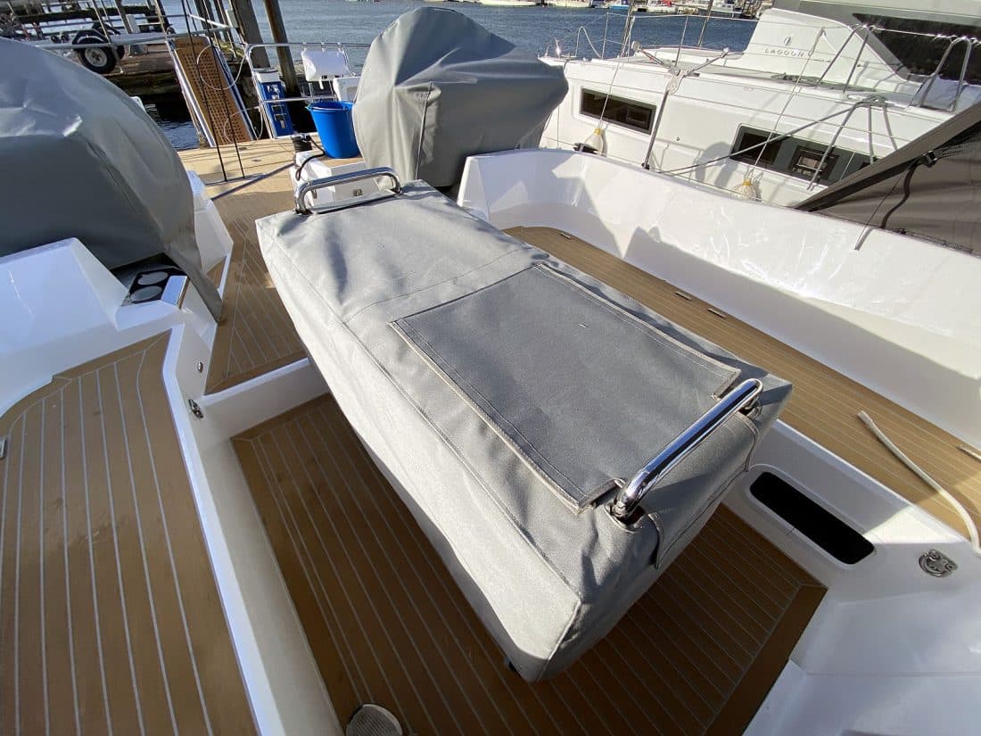 Oyster 495 SEASHELL Cockpit Table Cover