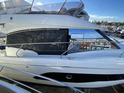 Jeanneau Prestige 420 WIndscreen and Side Window Covers