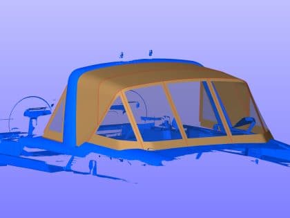 Beneteau Oceanis Yacht 54 Standard Sprayhood