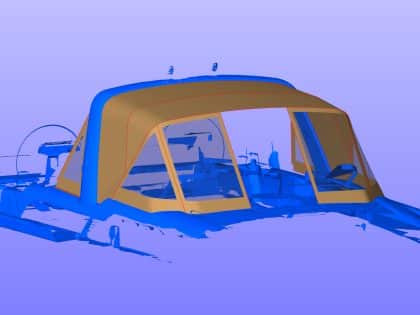 Beneteau Oceanis Yacht 54 Standard Sprayhood