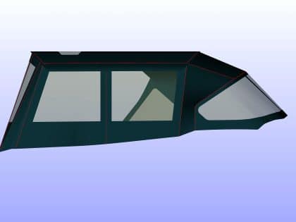 Hanse 460 Bimini Conversion