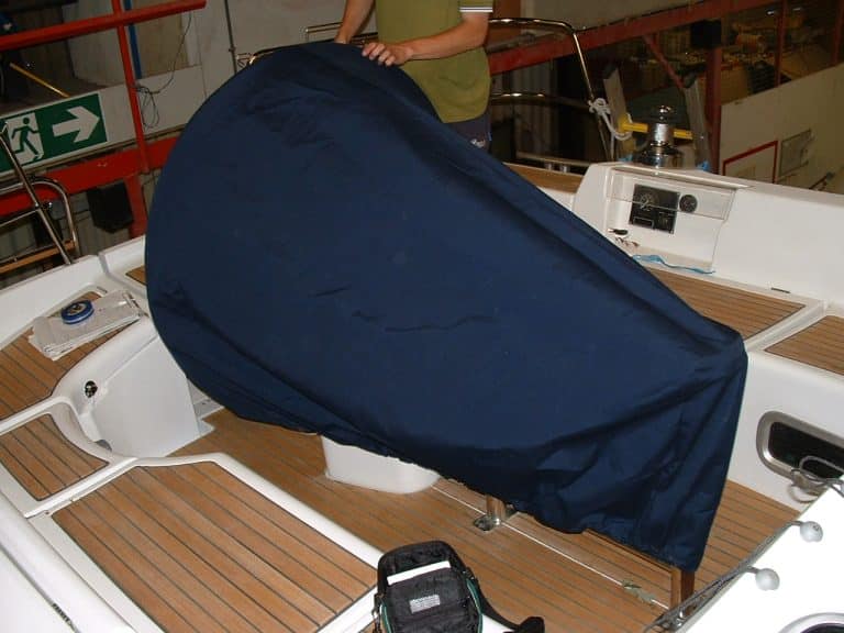 Beneteau Oceanis 423 Wheel Pedestal and Table cover