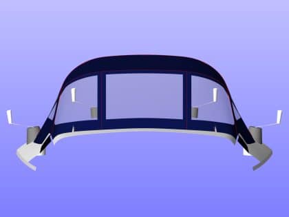 Dehler 42 Sprayhood High Design
