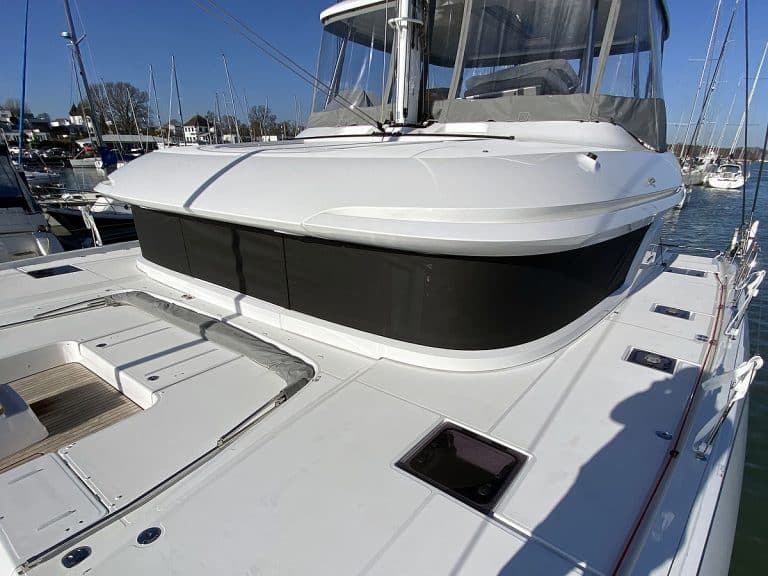 Lagoon 55 Mesh Window Covers