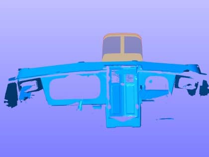 Ocean Leopard Hatch Hood with Back Infill, Hatch Cover and Stowage Valise