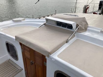 Ocean Leopard Hatch Hood with Back Infill, Hatch Cover and Stowage Valise