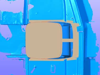 Ocean Leopard Hatch Hood with Back Infill, Hatch Cover and Stowage Valise