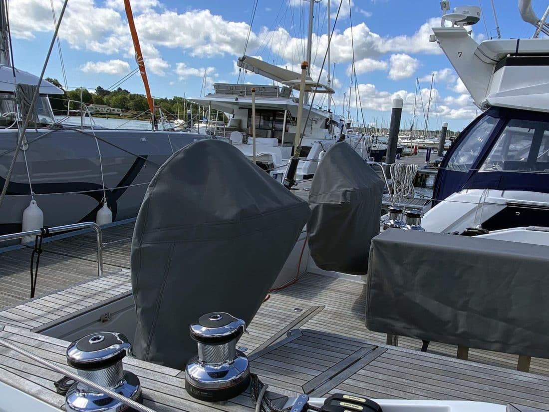 Grand Soleil LC42 Wheel and Pedastal Covers