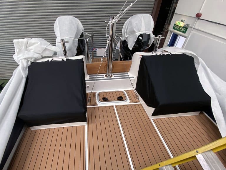 Protector 380 Chase RIB Aft Seat Covers