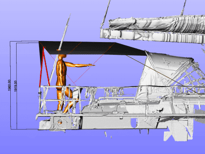 Approximate height from cockpit Floof