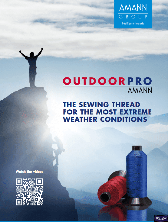 High-performance Outdoor Pro sewing thread designed for marine and outdoor use, offering exceptional durability and UV resistance.