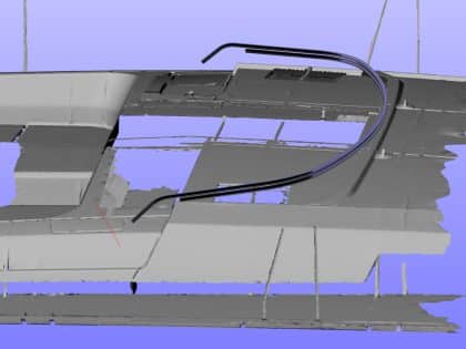 Hanse 460 2 Bar Sprayhood